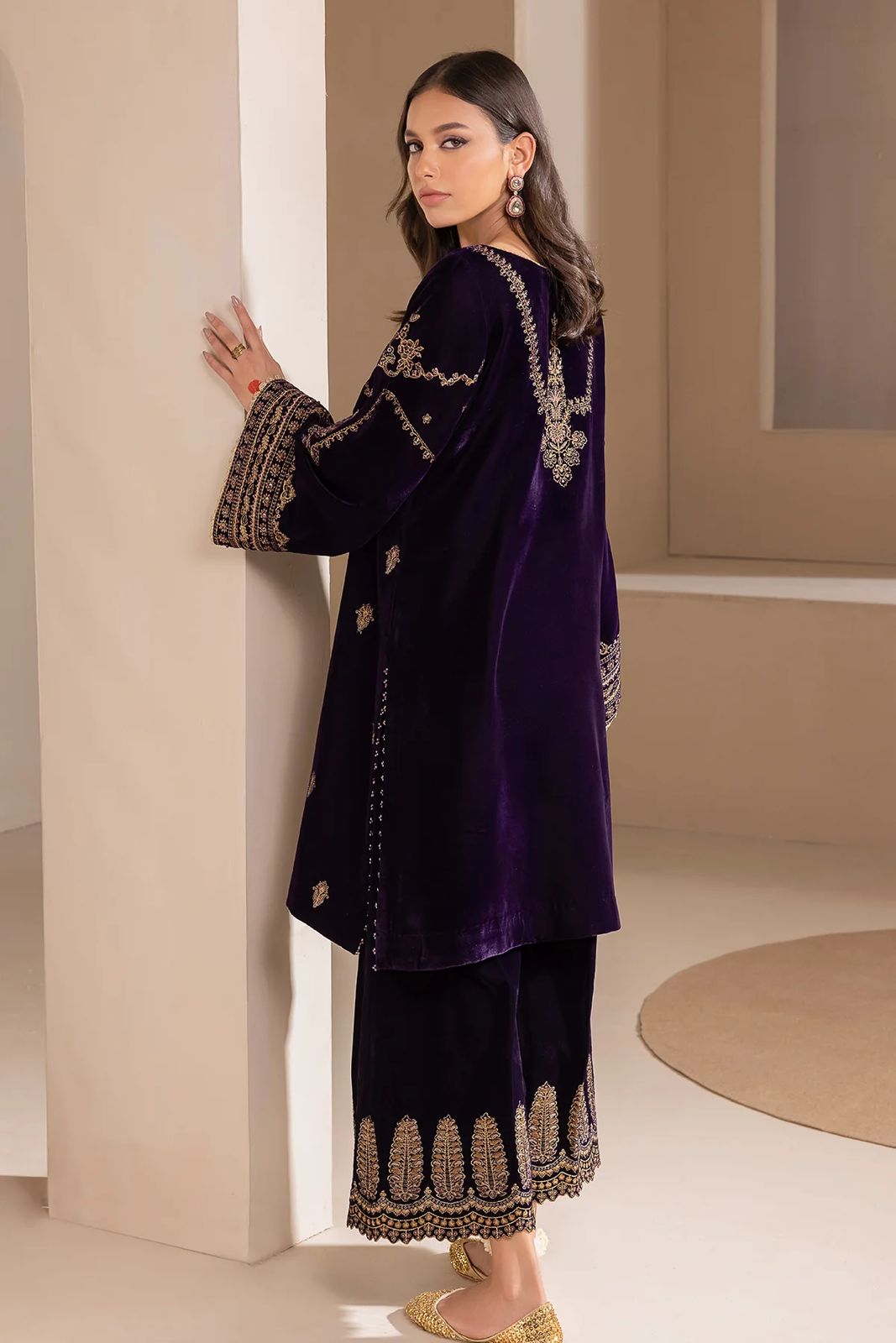 BARAQUE VELVET COLLECTION PURPLE