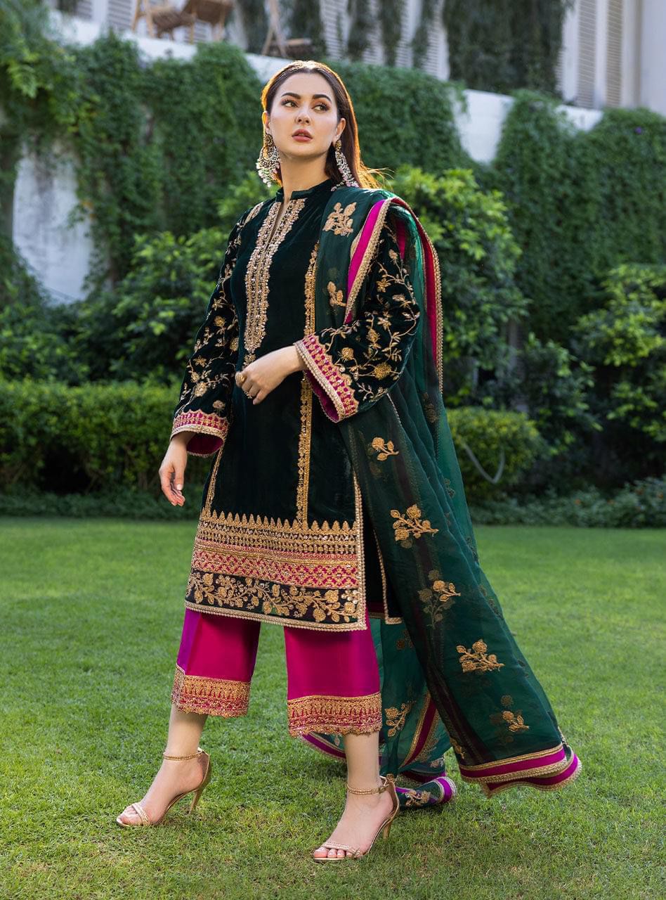 Zanab Chotani Velvet Collection