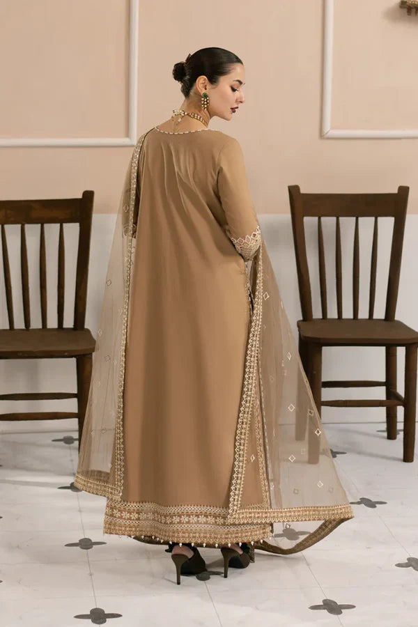 Maryum & Maria Luxury Lawn Chikankari Embroidered 3 Piece Dress