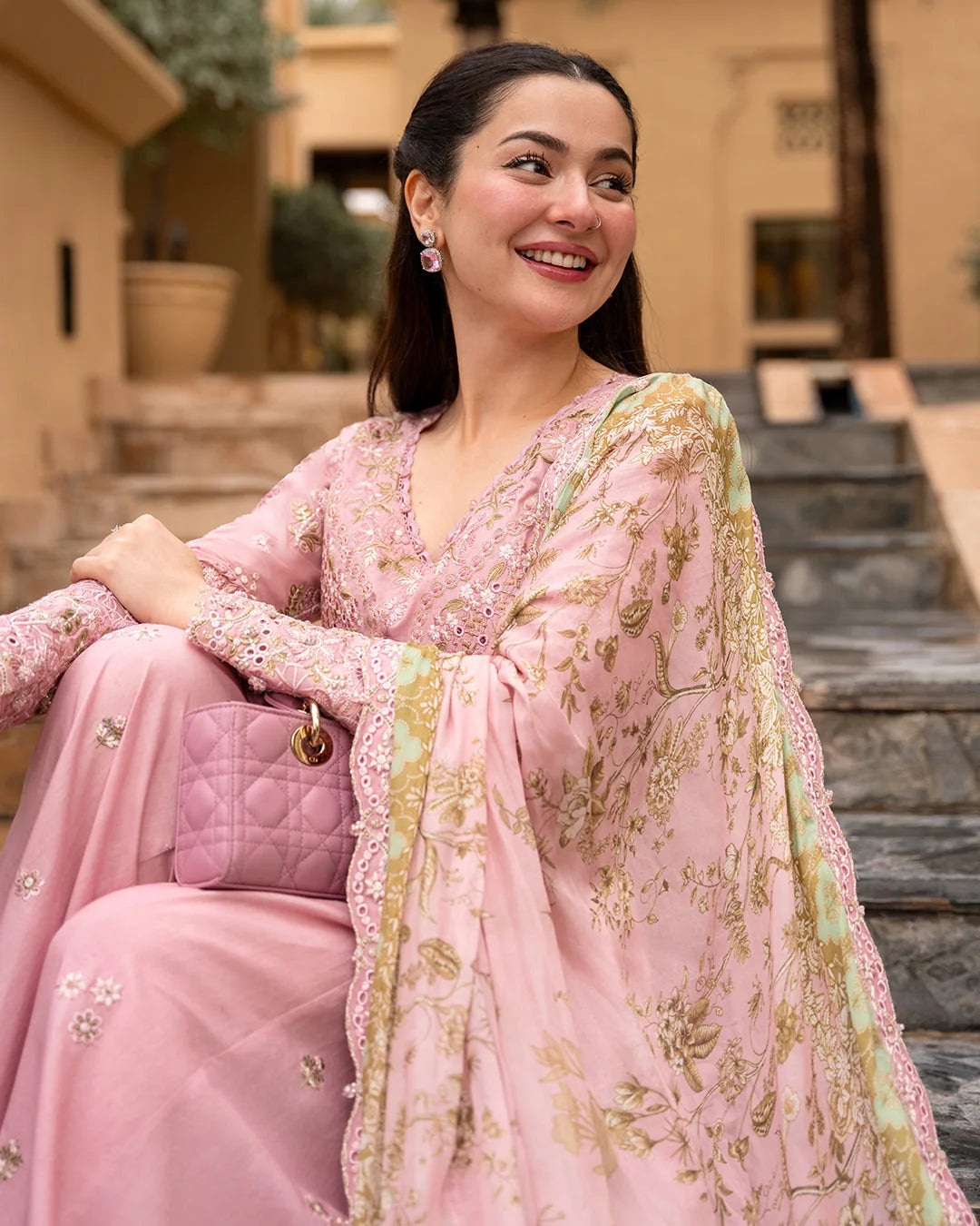 FAIZA SAQLAIN Embroidered Luxury Lawn