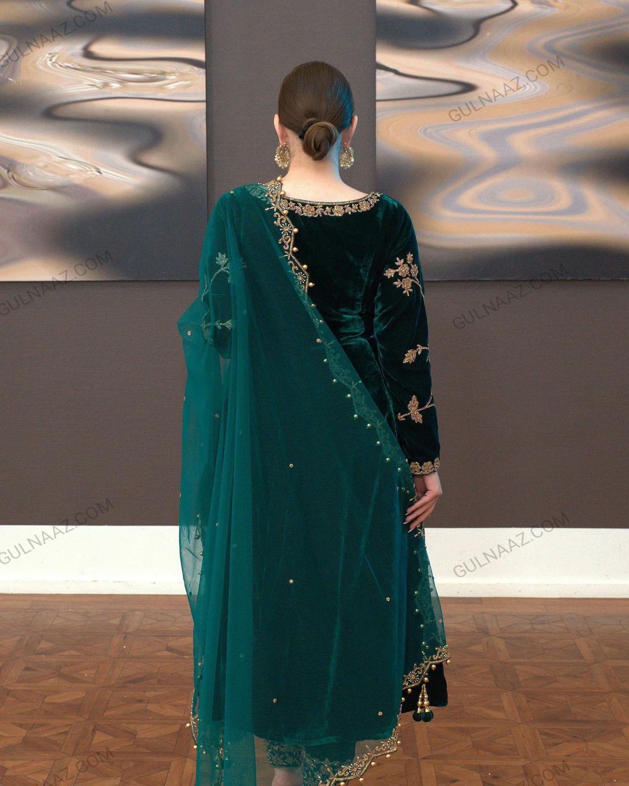 Gulaal Embroidered Velvet Wedding Collection-