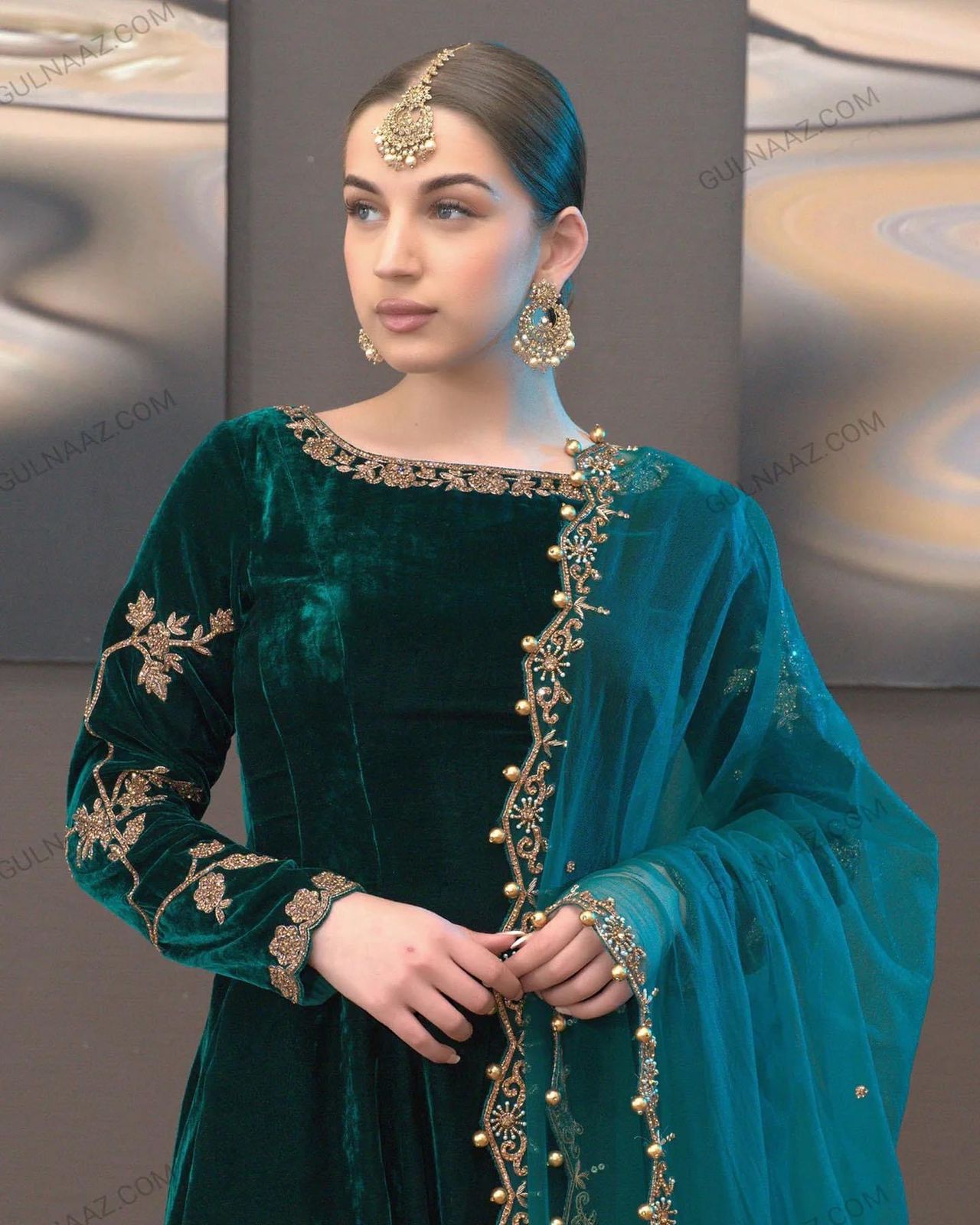 Gulaal Embroidered Velvet Wedding Collection-