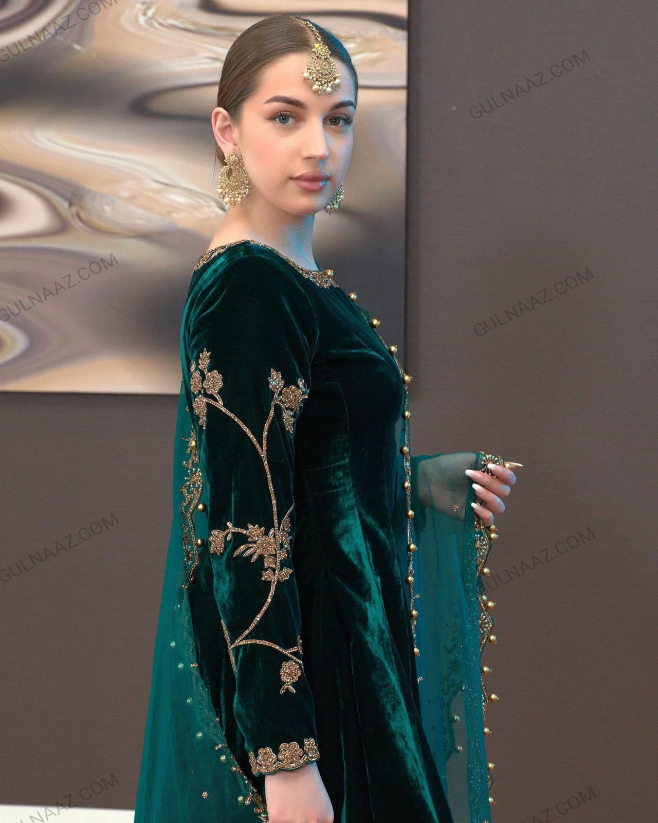 Gulaal Embroidered Velvet Wedding Collection-