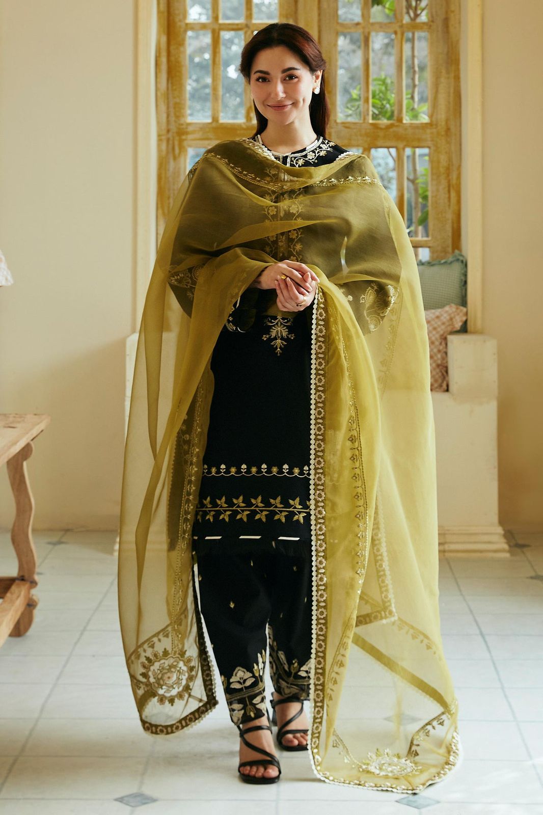 Asifa Nabeelm Embroidered Chikankari Luxury Lawn Collection