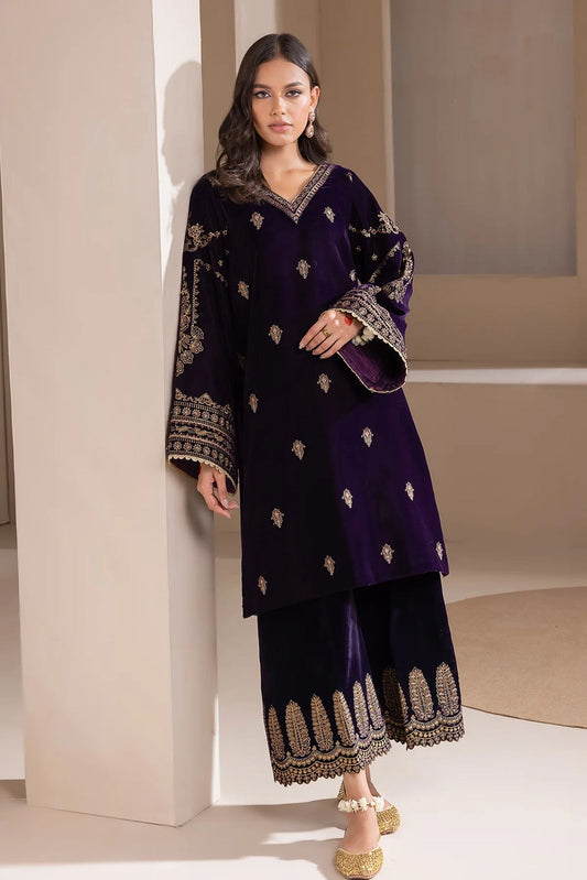 BARAQUE VELVET COLLECTION PURPLE