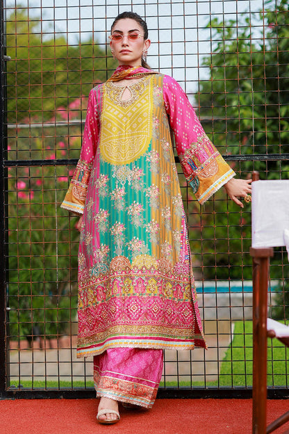 Ansab Jehangir Studio Luxury Lawn Collection - Elif Hyderabadi Multi