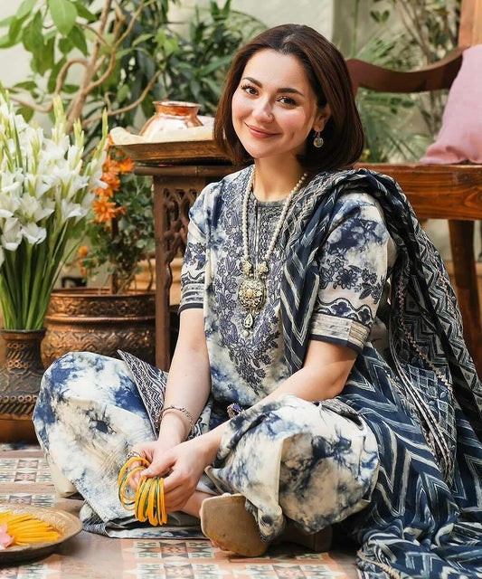 SAPPHIRE LUXURY LAWN UNSTITCH