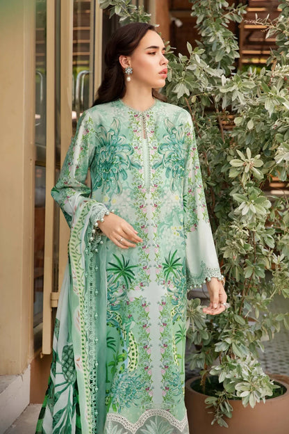 Maria.B Mprints 2025 Pure Lawn Collection -14 A