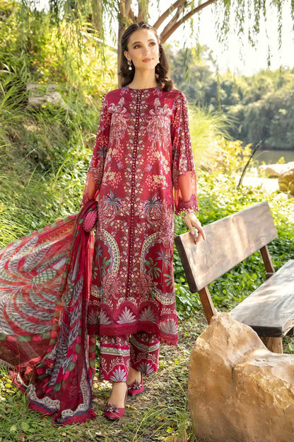 Maria.B Mprints 2025 Pure Lawn Collection -14 B