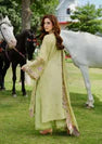 Elaf Embroidered Chikankari Luxury Lawn Collection- Apple Green