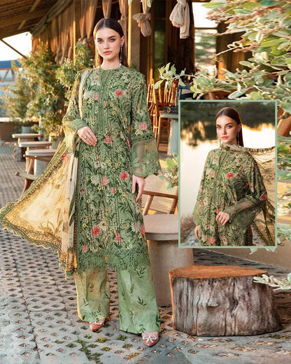 Maria.B Mprints Lawn Chikankari Collection - 8B