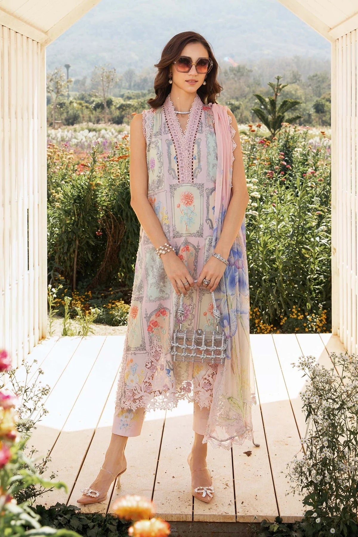 Maria.B Mprints Lawn Collection - 11A