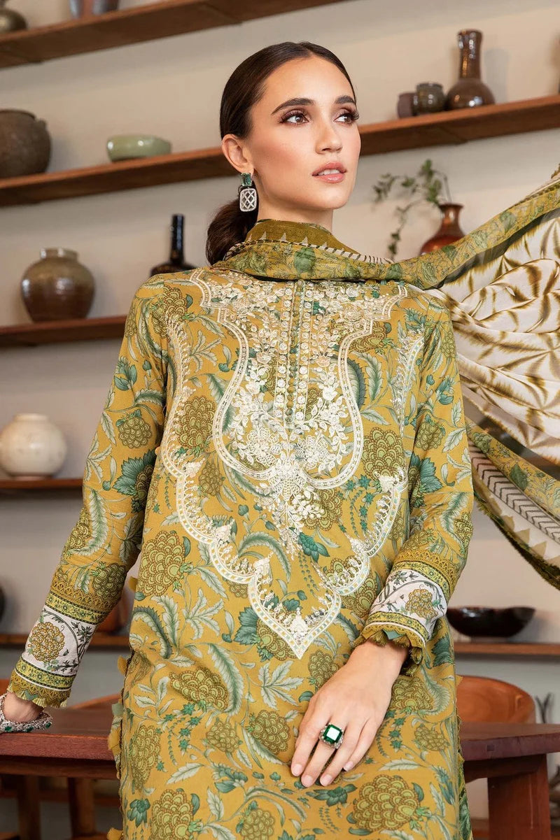 Maria.B Mprints 2025 Pure Lawn Collection - 13-B
