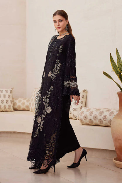 Maria.B 3 Piece Unstitched Embroidered Paper Cotton Suit