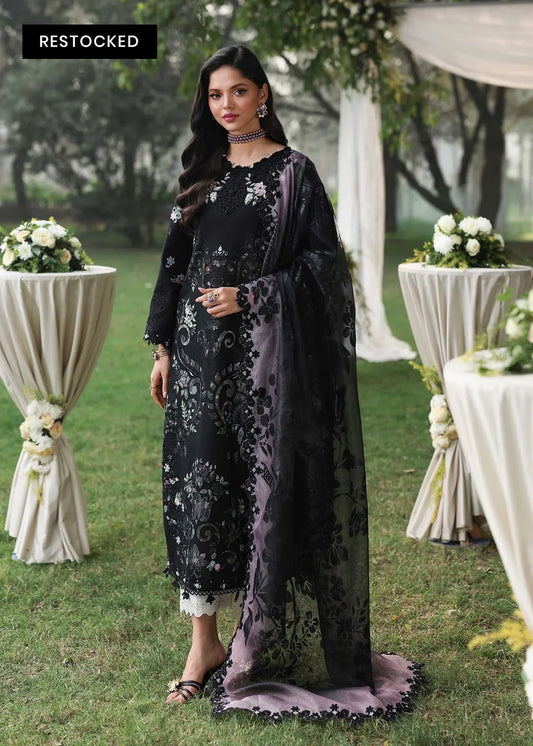 Sardinia Lawn Embroidered Luxury 3 Piece Dress