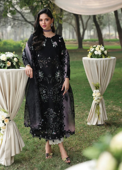 Sardinia Lawn Embroidered Luxury 3 Piece Dress
