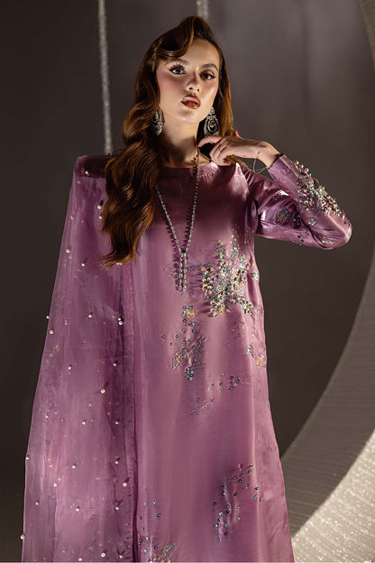 Nureh Luxury Tiny Twinkles Lawn Collection - ONION PINK