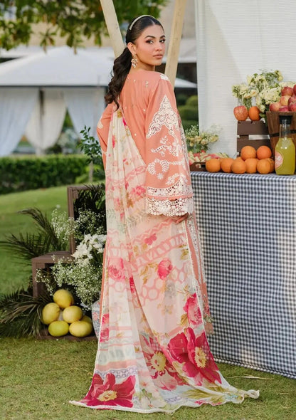 Elaf Premium Luxury Lawn Chikankari Embroidered Collection - AUTUMN DREAM