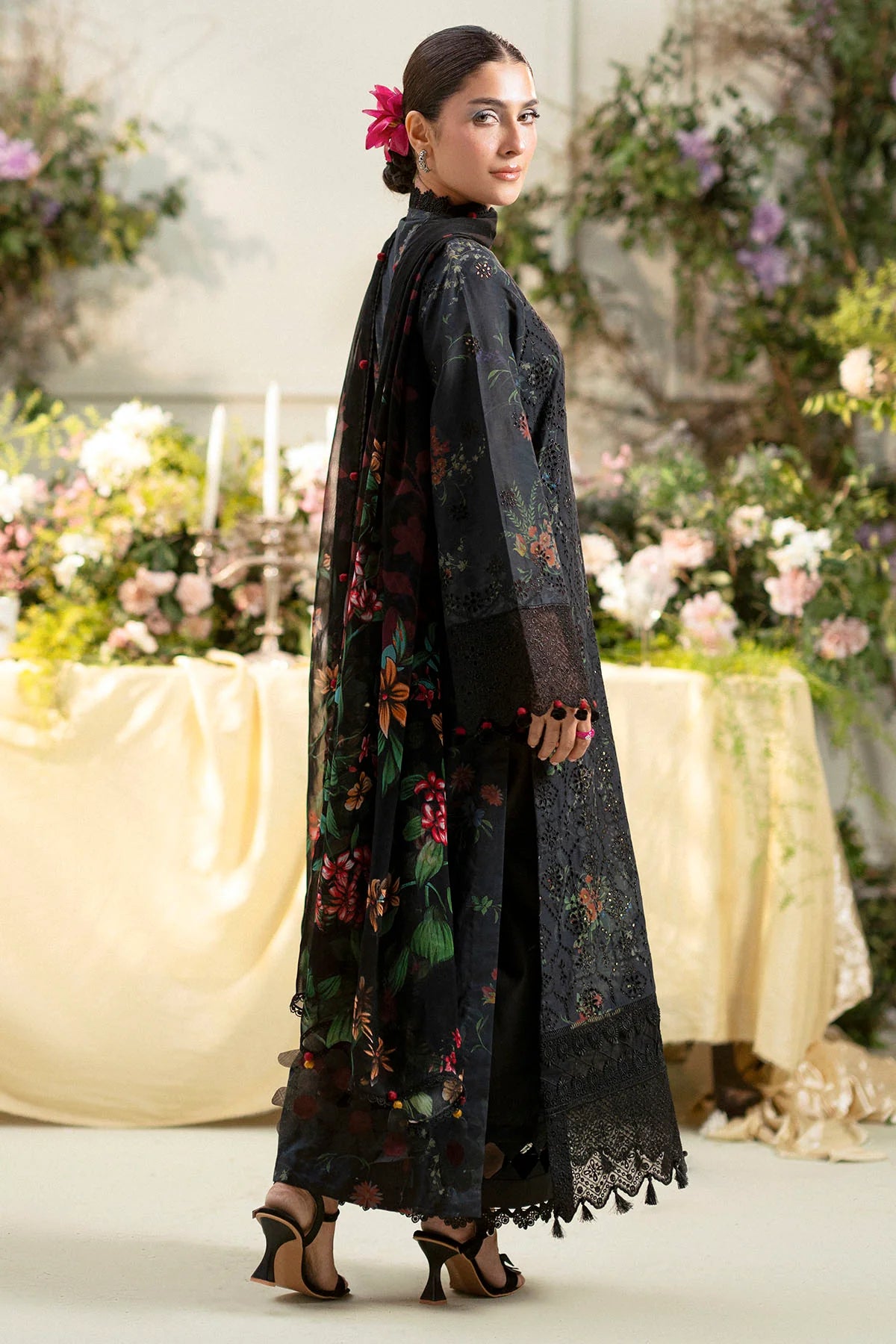 JASMINE EMBROIDERED LAWN UNSTITCHED