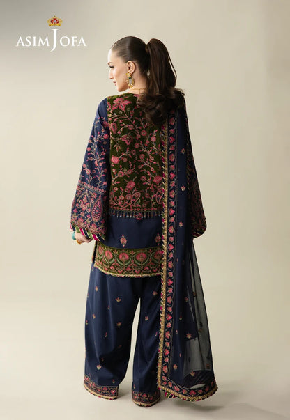 ASIMJOFA Embroidered Unstitched