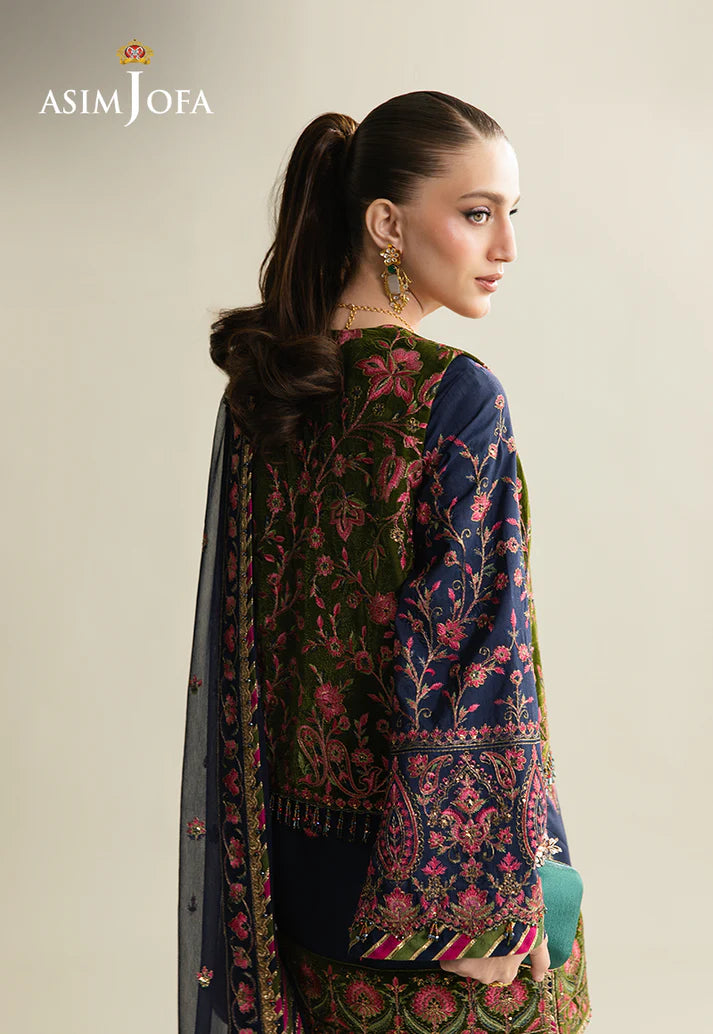 ASIMJOFA Embroidered Unstitched