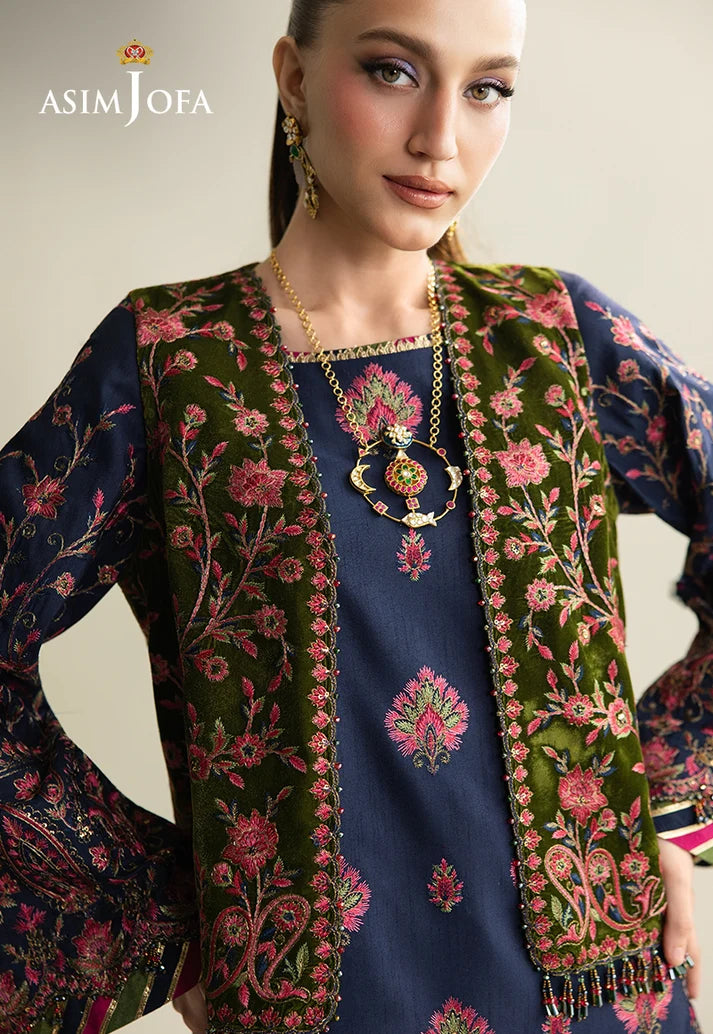 ASIMJOFA Embroidered Unstitched