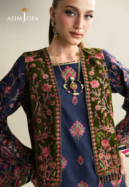 ASIMJOFA Embroidered Unstitched