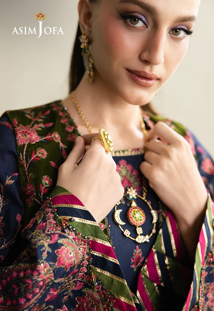 ASIMJOFA Embroidered Unstitched