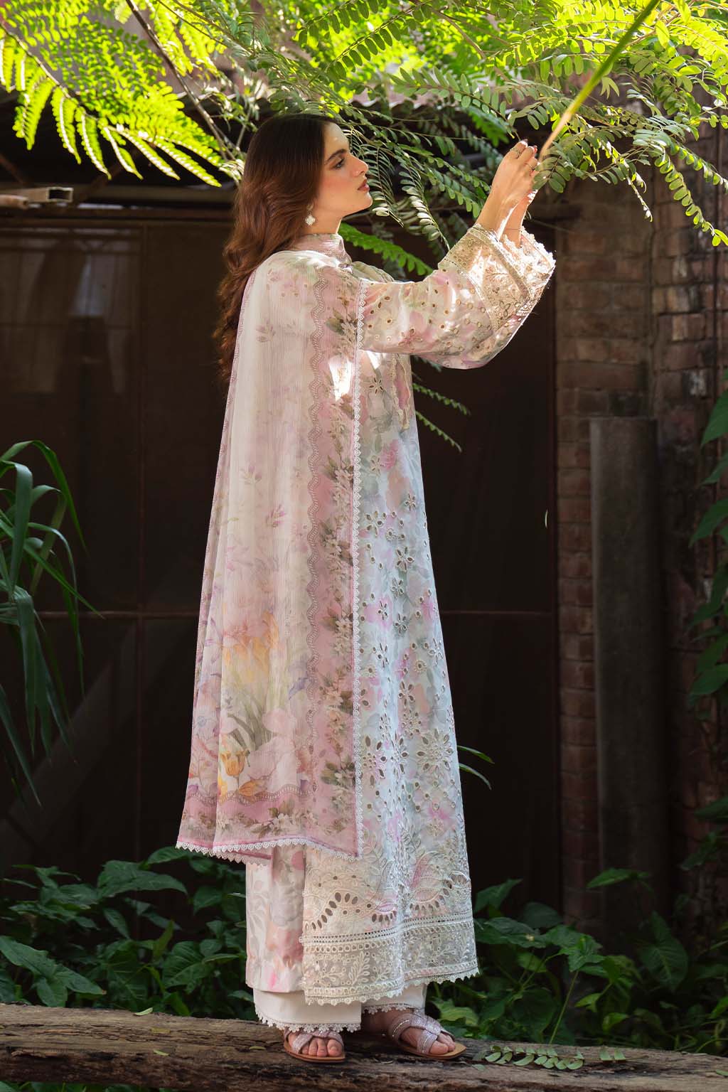 Neeshay Summer Lines Printkari Embroidered Lawn Unstitched