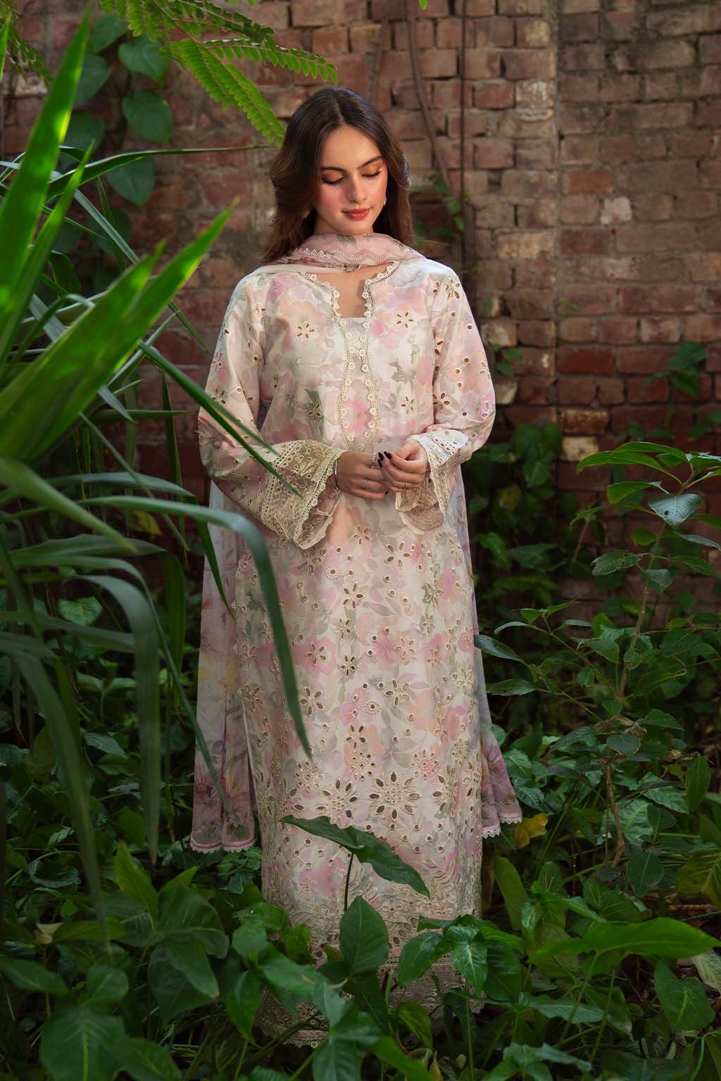 Neeshay Summer Lines Printkari Embroidered Lawn Unstitched