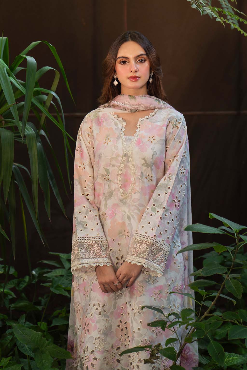 Neeshay Summer Lines Printkari Embroidered Lawn Unstitched