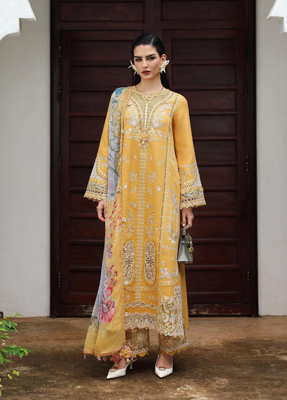 Qalamkar Embroidered Unstitched