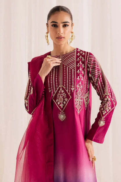 Nureh Shamoz Silk Embroidered