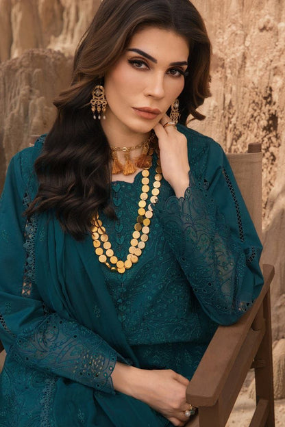 Rang Rasiya Zinc Blue Luxury Formal Lawn Collection Replica
