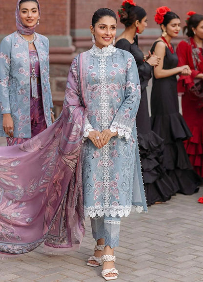 Mushq Embroidered Lawn Suits Unstitched 3 Piece