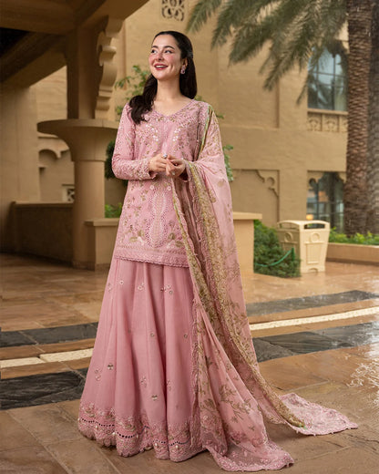 FAIZA SAQLAIN Embroidered Luxury Lawn