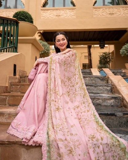 FAIZA SAQLAIN Embroidered Luxury Lawn