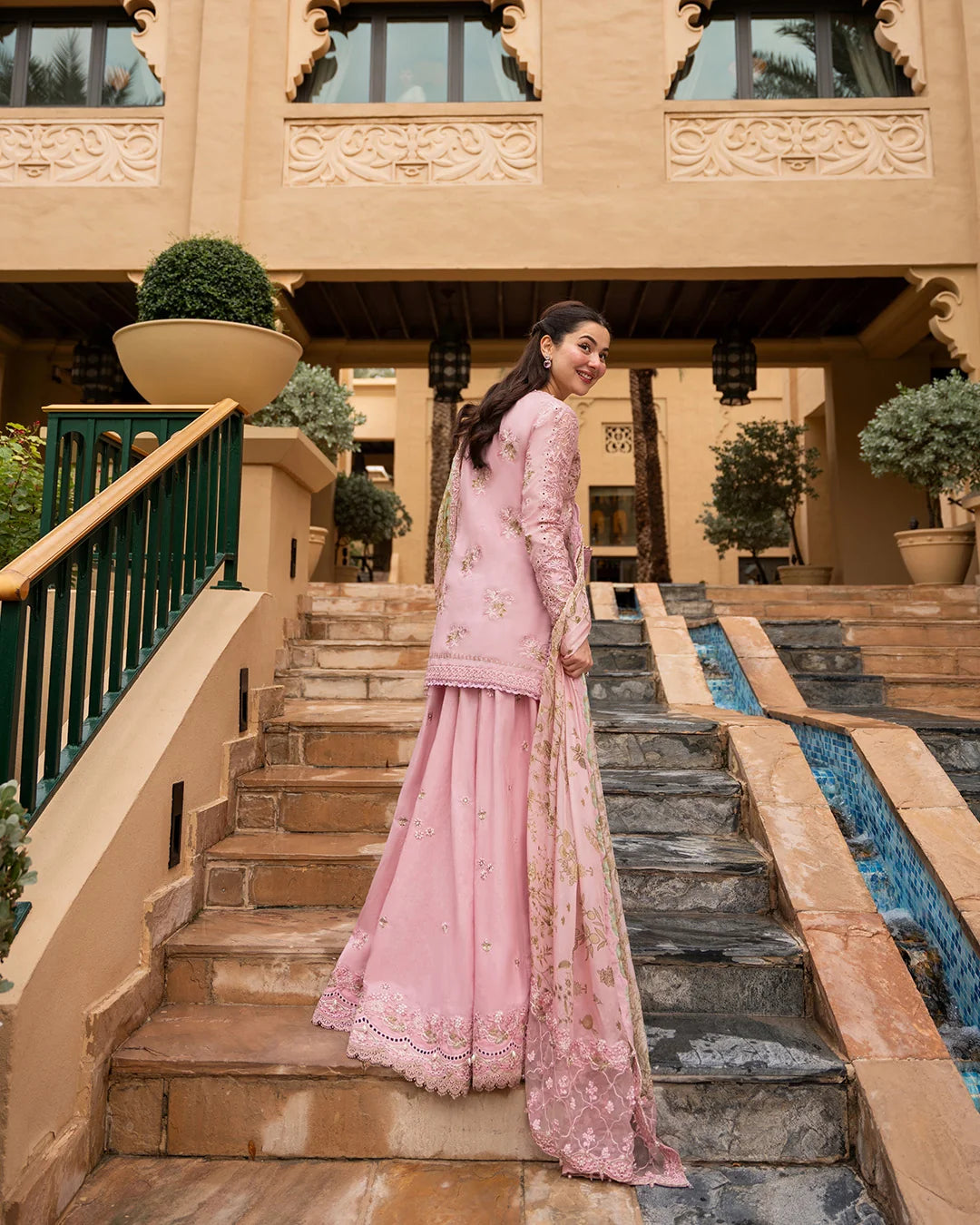 FAIZA SAQLAIN Embroidered Luxury Lawn