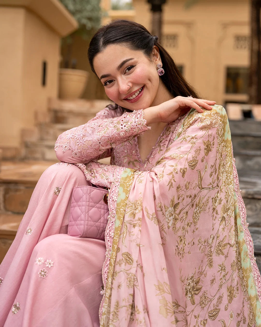 FAIZA SAQLAIN Embroidered Luxury Lawn
