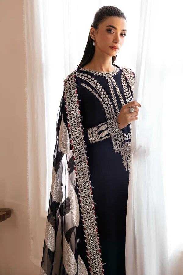 Jazmin Blue Formal Raw Silk Collection