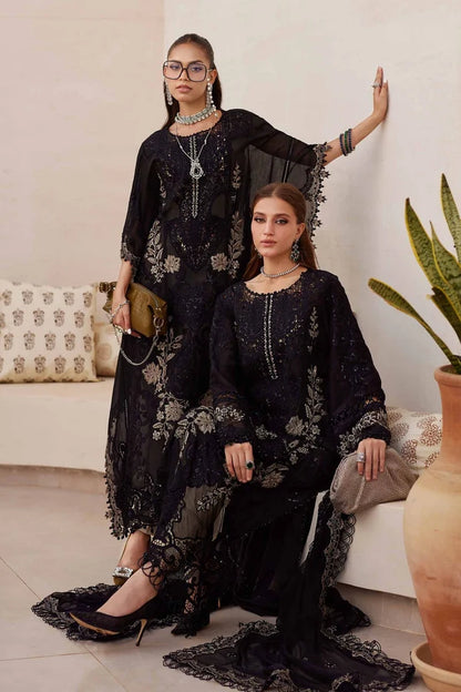 Maria.B  Luxury Lawn Embroidered 3 Piece Unstitched