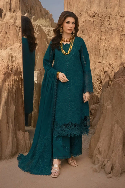Rang Rasiya Zinc Blue Luxury Formal Lawn Collection
