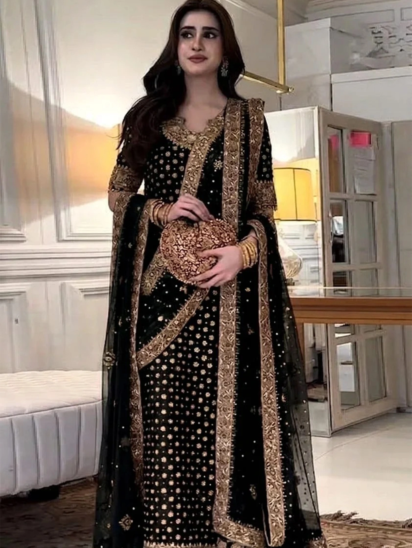 Haris Shakeel Bridal chiffon Collection New Arrival