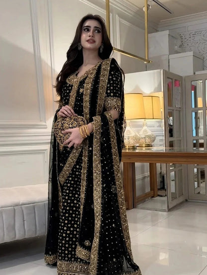 Haris Shakeel Bridal chiffon Collection New Arrival