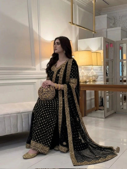 Haris Shakeel Bridal chiffon Collection New Arrival