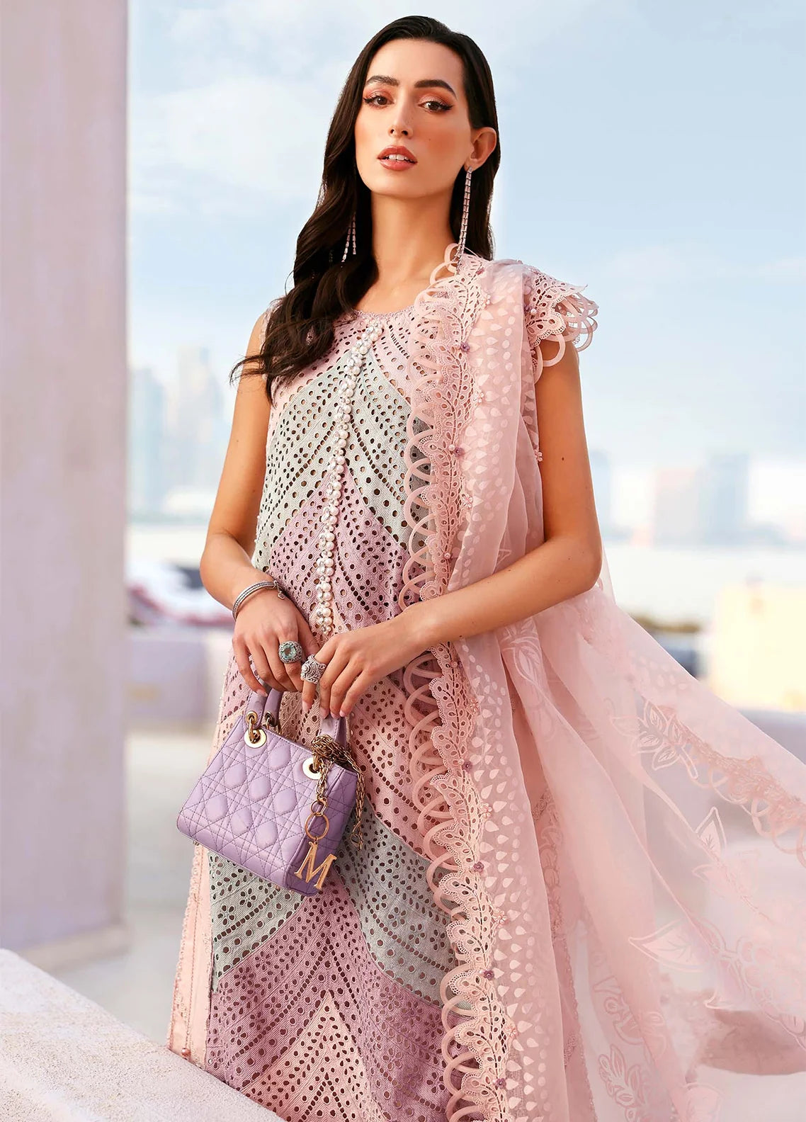 Maria B Unstitched Embroidered Luxury