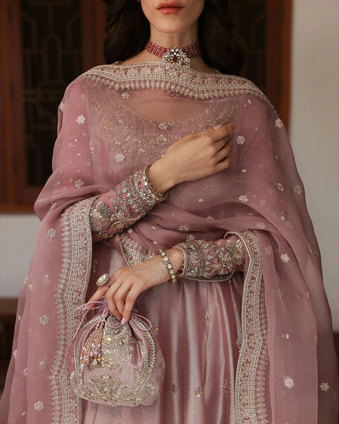 FAIZA SAQLAIN NEW PARTY WEAR MAXI
