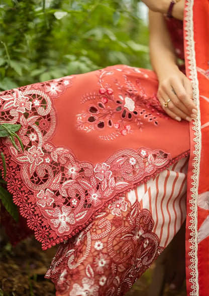 Mushaq ChickenKari Embroidered Lawn Suit 3 Piece Unstitched