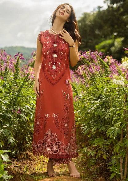 Mushaq ChickenKari Embroidered Lawn Suit 3 Piece Unstitched