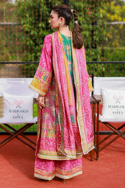Ansab Jehangir Studio Luxury Lawn Collection - Elif Hyderabadi Multi